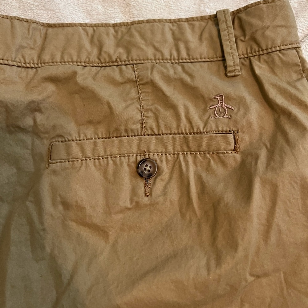 Soft tan shorts from Nordstrom.